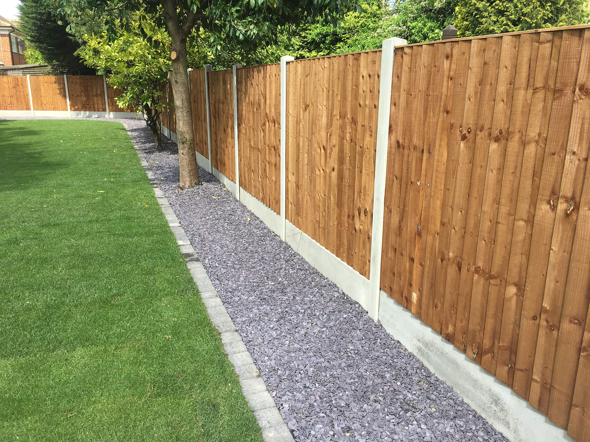 your local specialists for garden fencing in derby